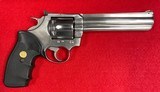 Vintage SS Colt King Cobra .357 Magnum Early 2nd year issue with 6” Barrel Manufactured in 1987 - 2 of 15