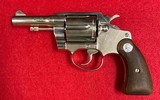 Vintage Nickel Colt Detective Special Second Issue .38 Special with 3” Barrel AAF Agency Revolver Manufactured in 1970 - 1 of 15