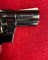 Vintage Colt Detective Special .38 Third Issue Nickel Snub Manufactured in 1977 Agency Markings. - 4 of 15
