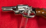 Vintage Colt Detective Special .38 Third Issue Nickel Snub Manufactured in 1977 Agency Markings. - 12 of 15