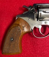 Vintage Colt Detective Special .38 Third Issue Nickel Snub Manufactured in 1977 Agency Markings. - 8 of 15