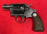 Vintage Colt Detective Special Second Issue .38 Special Snub Nose Revolver Manufactured in 1964 - 2 of 15