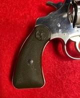 Vintage Colt Detective Special Second Issue Nickel Snub .38 Special manufactured 1949 - 6 of 15