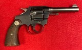 Rare Colt Police Positive .38 Caliber with Railway Express Agency Markings on the Back Strap. - 2 of 15
