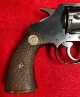 Rare Colt Police Positive .38 Caliber with Railway Express Agency Markings on the Back Strap. - 4 of 15