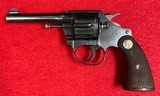 Rare Colt Police Positive .38 Caliber with Railway Express Agency Markings on the Back Strap. - 1 of 15