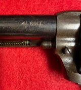 Vintage Colt SAA .41 First Generation Revolver with 4 3/4” Barrel Manufactured in 1902 - 4 of 15