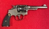 Vintage S&W Military & Police .38 Special Model 1905 Nickel Revolver Manufactured WW1 Era - 2 of 15