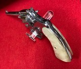 Vintage Colt Police Positive Target Model Revolver .22 WRF Six Inch Barrel Nickel Finish Manufactured 1910 - 10 of 15