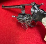 Vintage Colt Police Positive Target Model Revolver .22 WRF Six Inch Barrel Nickel Finish Manufactured 1910 - 9 of 15