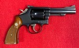 Vintage S&W Model 15-5 Combat Masterpiece .38 Special Revolver with 4” Barrel Manufactured in 1980’s - 2 of 15