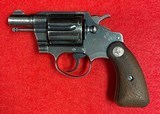 Vintage Colt Detective Special Second Issue .38 Special Snub Nose Revolver Manufactured in 1963 - 1 of 15