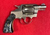 Vintage Colt Detective Special Second Issue .38 Special Snub Nose Revolver Nickel Finish Manufactured in 1964 - 2 of 15