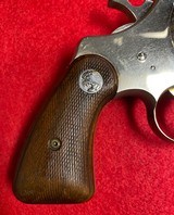 Very Rare Colt Marshal .38 Special Nickel Finish Revolver Manufactured in 1955 - 7 of 15