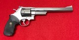 S&W Model 629 Satin Stainless Steel .44
Magnum Revolver with the 8 3/8” Barrel Manufactured in 1995 - 2 of 15