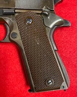 Vintage WW2 Remington Rand U.S. Property 1911A1 .45 ACP in Very Good Condition Manufactured in 1945 - 10 of 15