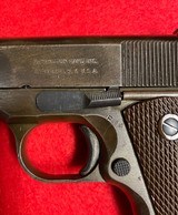 Vintage WW2 Remington Rand U.S. Property 1911A1 .45 ACP in Very Good Condition Manufactured in 1945 - 5 of 15