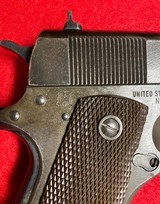 Vintage WW2 Remington Rand U.S. Property 1911A1 .45 ACP in Very Good Condition Manufactured in 1945 - 4 of 15