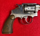 Vintage S&W Military and Police Model of 1905 .38 Special in Nickel finish with 4” Barrel Manufactured in 1920’s in Very Good Condition - 6 of 15