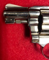 Vintage S&W Model 37 Chiefs Special Airweight .38 Special with Nickel finish Manufactured in 1982 - 7 of 15