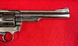 Vintage Colt Trooper Mark III .357 Magnum Revolver with Nickel Finish and a 6” Barrel Manufactured in 1977 - 10 of 15