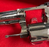 Vintage Colt Trooper Mark III .357 Magnum Revolver with Nickel Finish and a 6” Barrel Manufactured in 1977 - 4 of 15