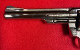 Vintage Colt Trooper Mark III .357 Magnum Revolver with Nickel Finish and a 6” Barrel Manufactured in 1977 - 9 of 15