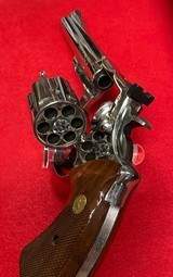 Vintage Colt Trooper Mark III .357 Magnum Revolver with Nickel Finish and a 6” Barrel Manufactured in 1977 - 5 of 15