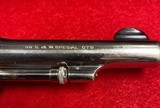 Vintage S&W Model 1905 .38 Special Military & Police Revolver in Nickel Finish with a 4” Barrel Manufactured in the early 1920’s. - 4 of 15
