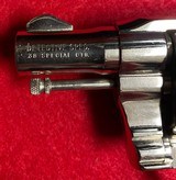 Vintage Colt Detective Special 2nd Issue .38 Special Nickel Snub Nose Revolver Manufactured in 1971 - 7 of 15