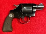 Vintage Colt Cobra First Issue .38 Special Snub with Original Numbered Grips Manufactured in 1969 - 2 of 15