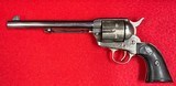 Vintage Colt SAA Nickel .44 Special Revolver with a 7 1/2” Barrel First Generation Colt Manufactured in 1904. - 1 of 15