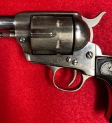Vintage Colt SAA Nickel .44 Special Revolver with a 7 1/2” Barrel First Generation Colt Manufactured in 1904. - 3 of 15