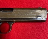 Vintage Colt 1903 Pocket Hammer Automatic .38 ACP Early Gun with Rounded Hammer First Year Issue Manufactured in 1903 - 9 of 15
