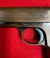 Vintage Colt 1903 Pocket Hammer Automatic .38 ACP Early Gun with Rounded Hammer First Year Issue Manufactured in 1903 - 8 of 15