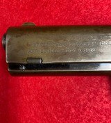 Vintage Colt 1903 Pocket Hammer Automatic .38 ACP Early Gun with Rounded Hammer First Year Issue Manufactured in 1903 - 7 of 15