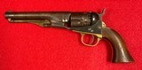 Antique 1862 Colt Pocket Police Revolver .36 with 5 1/2” Barrel Manufactured in 1861 Early Civil War Era - 1 of 15