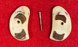 Custom Camel Bone Grips for Hy Hunter O/U Derringer - 12 of 15