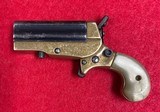 Vintage American Made Four Barrel Pepperbox Derringer .22 from Four Aces in Very Good Condition - 1 of 15