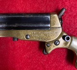 Vintage American Made Four Barrel Pepperbox Derringer .22 from Four Aces in Very Good Condition - 3 of 15