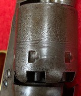 Antique Civil War Colt 1851 Navy .36 Cap & Ball Manufactured in 1862 In Very Fine Condition - 11 of 15