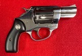 NNIB Nickel Charter Arms Undercover .38 Special 5 Shot Snub Nose Revolver with Holster - 2 of 15