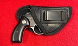 NNIB Nickel Charter Arms Undercover .38 Special 5 Shot Snub Nose Revolver with Holster - 13 of 15