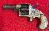 Antique Engraved Colt House 4 Shot Cloverleaf Revolver .41rf
First Year Issue Good Condition - 1 of 15
