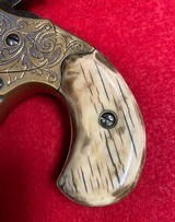 Antique Engraved Colt House 4 Shot Cloverleaf Revolver .41rf
First Year Issue Good Condition - 5 of 15