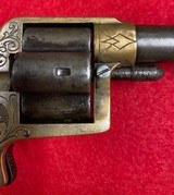 Antique Engraved Colt House 4 Shot Cloverleaf Revolver .41rf
First Year Issue Good Condition - 12 of 15