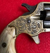 Antique Engraved Colt House 4 Shot Cloverleaf Revolver .41rf
First Year Issue Good Condition - 4 of 15