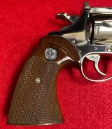 Vintage Nickel Colt Diamondback .38 Special with 4” Barrel Manufactured in 1976 - 10 of 15