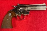 Vintage Nickel Colt Diamondback .38 Special with 4” Barrel Manufactured in 1976 - 2 of 15