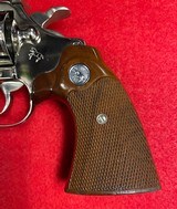 Vintage Nickel Colt Diamondback .38 Special with 4” Barrel Manufactured in 1976 - 11 of 15